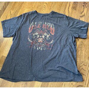 Blake Shelton’s Old Red, Nashville Metallic Graphic T-shirt XXL